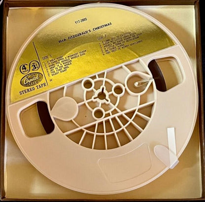 Ella Fitzgerald : Ella Fitzgerald's Christmas (Reel, 4tr Stereo, 7" Reel, Album)
