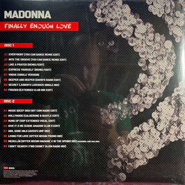 Madonna : Finally Enough Love (2xLP, Comp, RM)