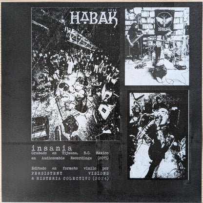 HABAK : Insania (LP, Album, Oxb)