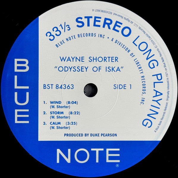 Wayne Shorter : Odyssey Of Iska (LP, Album, RE, 180)