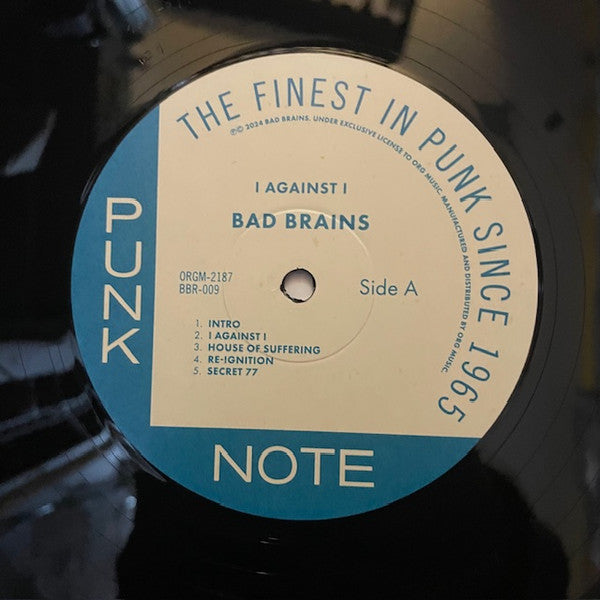 Bad Brains : I Against I (LP, Album, RE, RM)