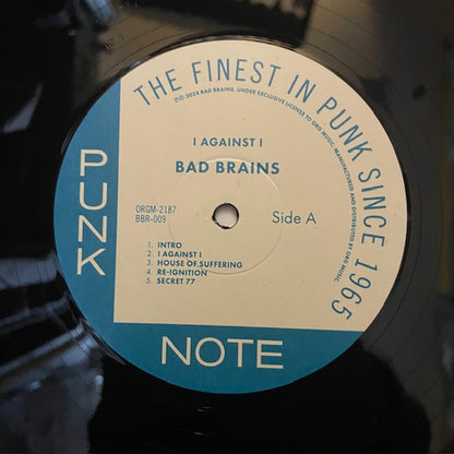 Bad Brains : I Against I (LP, Album, RE, RM)