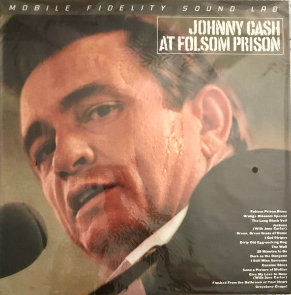 Johnny Cash : At Folsom Prison (2x12", Album, Num, RE, S/Edition, 180)