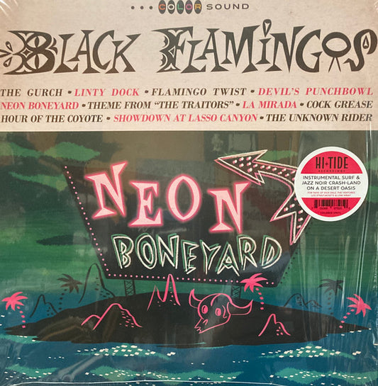 Black Flamingos : Neon Boneyard (LP, Album, RE, Neo)
