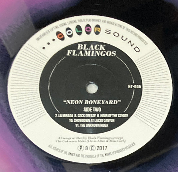 Black Flamingos : Neon Boneyard (LP, Album, RE, Neo)