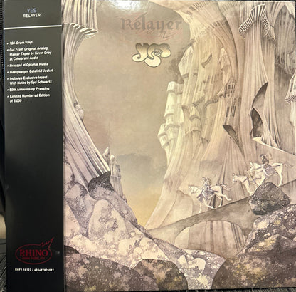 Yes : Relayer (LP, Album, Ltd, Num, RE, 180)