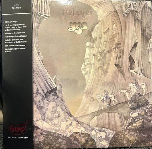 Yes : Relayer (LP, Album, Ltd, Num, RE, 180)