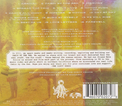 The Dirty Heads : Cabin By The Sea (CD, Album, Dlx + DVD, Dlx)