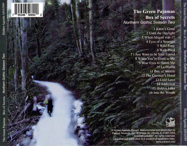 The Green Pajamas : Box Of Secrets: Northern Gothic Season 2 (CD, Album)