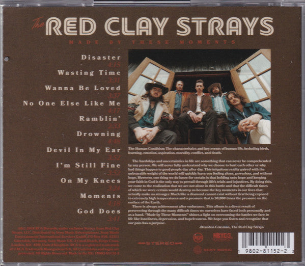 The Red Clay Strays : Made By These Moments (CD, Album)
