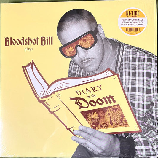 Bloodshot Bill : Diary Of The Doom (LP, Album, Ltd, Gol)