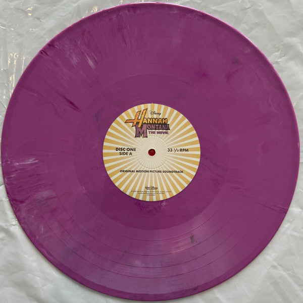 Miley Cyrus : Hannah Montana: The Movie (Original Motion Picture Soundtrack) (2xLP, RE, Lav)