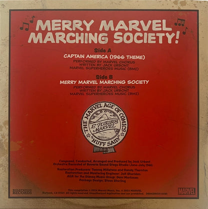 Marvel Chorus : Captain America (1966 Theme) (7", Single, RM, Tra)