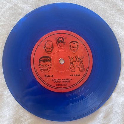 Marvel Chorus : Captain America (1966 Theme) (7", Single, RM, Tra)