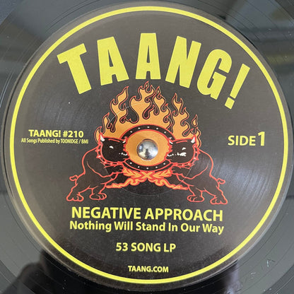 Negative Approach : Nothing Will Stand In Our Way (LP, Comp, RP)