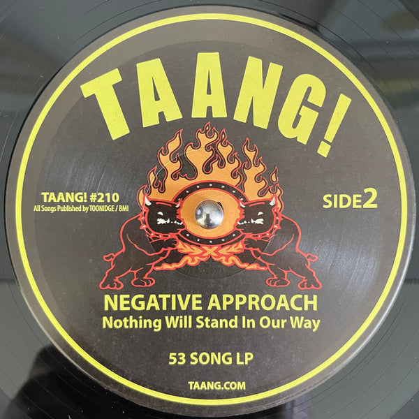 Negative Approach : Nothing Will Stand In Our Way (LP, Comp, RP)