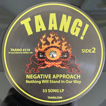 Negative Approach : Nothing Will Stand In Our Way (LP, Comp, RP)