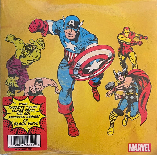 Marvel Chorus : The Marvel Super Heroes Have Arrived / Merry Marvel Marching Society (7", Single, RE, RM)