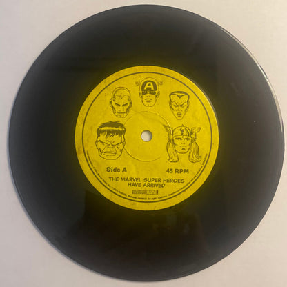 Marvel Chorus : The Marvel Super Heroes Have Arrived / Merry Marvel Marching Society (7", Single, RE, RM)