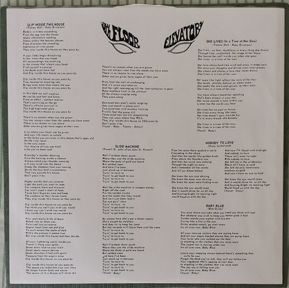 13th Floor Elevators : Easter Everywhere  (LP, Album, RE, RM, Hal)