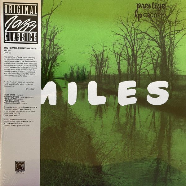 The Miles Davis Quintet : Miles (LP, Album, Mono, RE, 180)