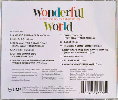 Louis Armstrong : Wonderful World - The Best Of Louis Armstrong  (CD, Comp)