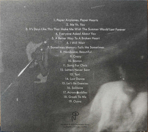 Everyone Asked About You : Paper Airplanes, Paper Hearts (CD, Comp, RM)