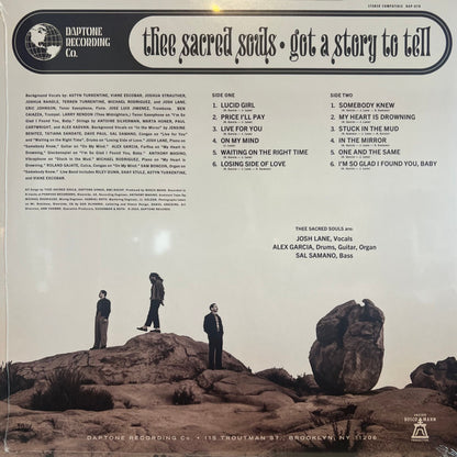Thee Sacred Souls : Got A Story To Tell (LP, Album, Ltd, Mag)
