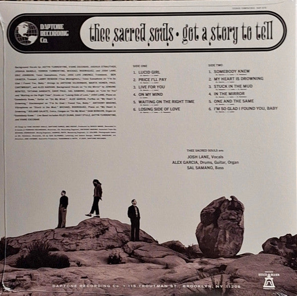 Thee Sacred Souls : Got A Story To Tell (LP, Album)