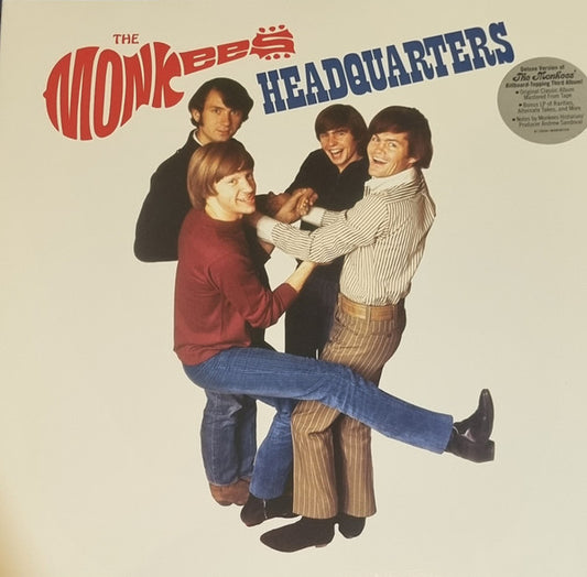 The Monkees : Headquarters (2xLP, Album, RE, RM, Del)