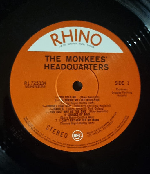 The Monkees : Headquarters (2xLP, Album, Dlx, RE, RM)
