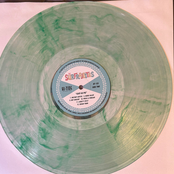 The Surfrajettes : Easy As Pie (LP, Album, Key)