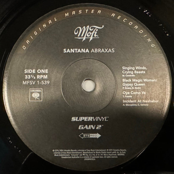 Santana : Abraxas (LP, Album, M/Print, Num, RE, RM, S/Edition, 180)