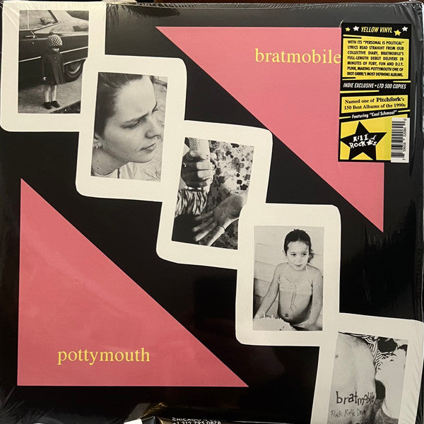 Bratmobile : Pottymouth (LP, Ltd, RP, Yel)