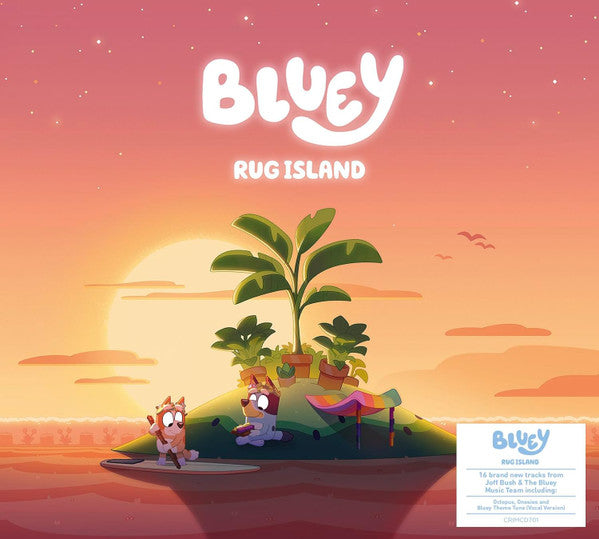 Joff Bush, The Bluey Music Team : Bluey - Rug Island (CD, Album)