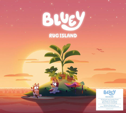 Joff Bush, The Bluey Music Team : Bluey - Rug Island (CD, Album)