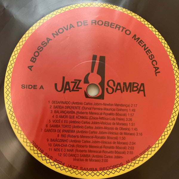 Roberto Menescal E Seu Conjunto : A Bossa Nova De Roberto Menescal E Seu Conjunto (LP, Album, RE)