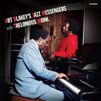 Art Blakey's Jazz Messengers with Thelonious Monk : Art Blakey  (LP, Album, Red)