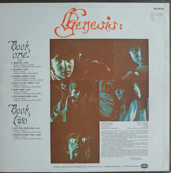 Genesis (2) : In The Beginning (LP, Album, Promo)