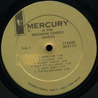 Genesis (2) : In The Beginning (LP, Album, Promo)