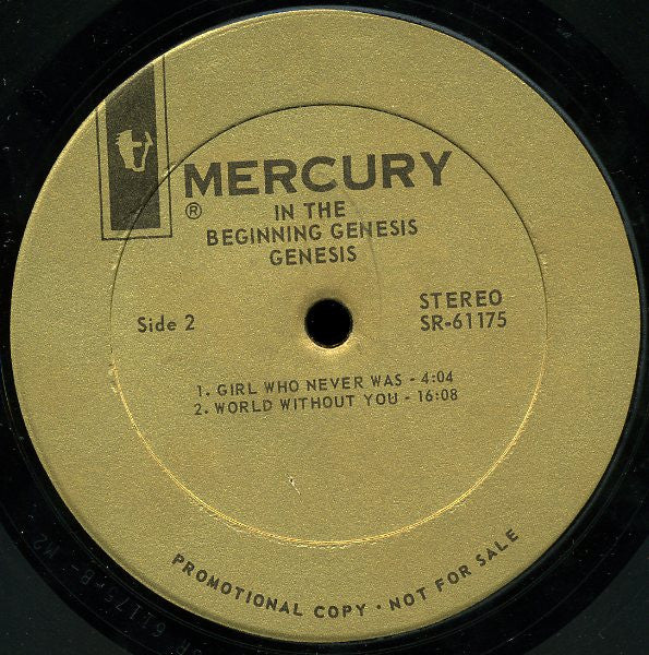 Genesis (2) : In The Beginning (LP, Album, Promo)