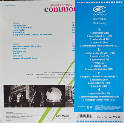 Common : Resurrection (2xLP, Ltd, RE, 30t)