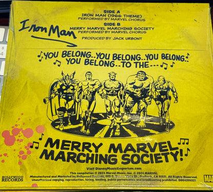 Marvel Chorus : Iron Man (1966 Theme) (7", Single, RM, Tra)