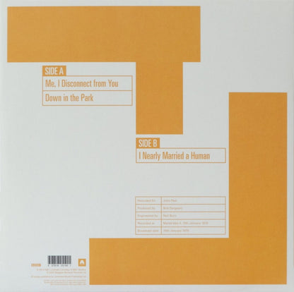 Tubeway Army : BBC Radio Sessions Vol. 1 (12")