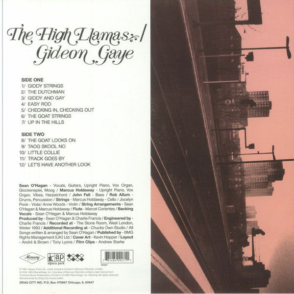 The High Llamas : Gideon Gaye (LP, Album, RE)