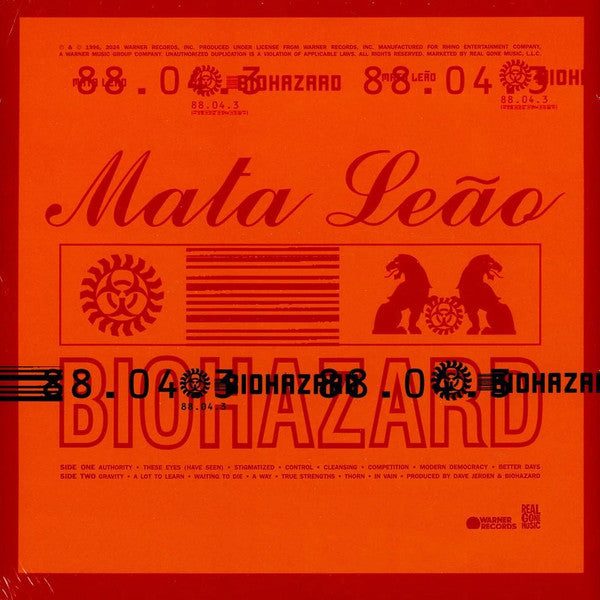 Buy Biohazard : Mata Leão (LP, Album, RSD, Ltd, RE, Tan) Online