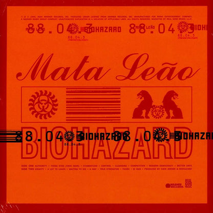 Biohazard : Mata Leão (LP, Album, RSD, Ltd, RE, Tan)