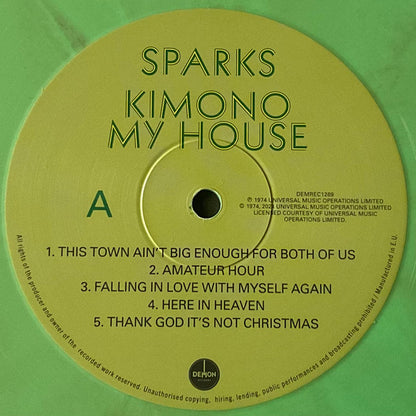Sparks : Kimono My House (LP, Album, RE, Gre)