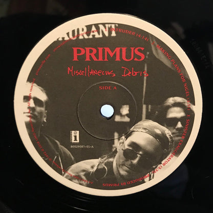 Primus : Miscellaneous Debris (12", EP, RE, 180)