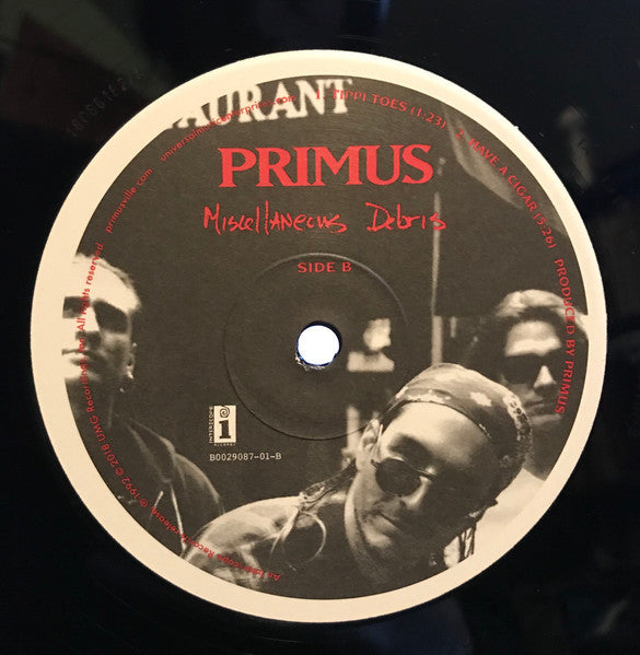 Primus : Miscellaneous Debris (12", EP, RE, 180)